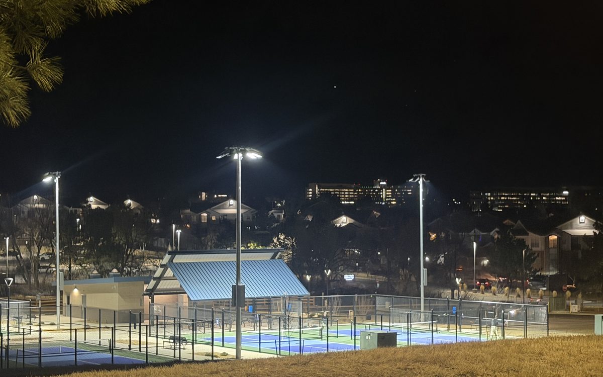 Southpark Pickleball Complex lighting installation