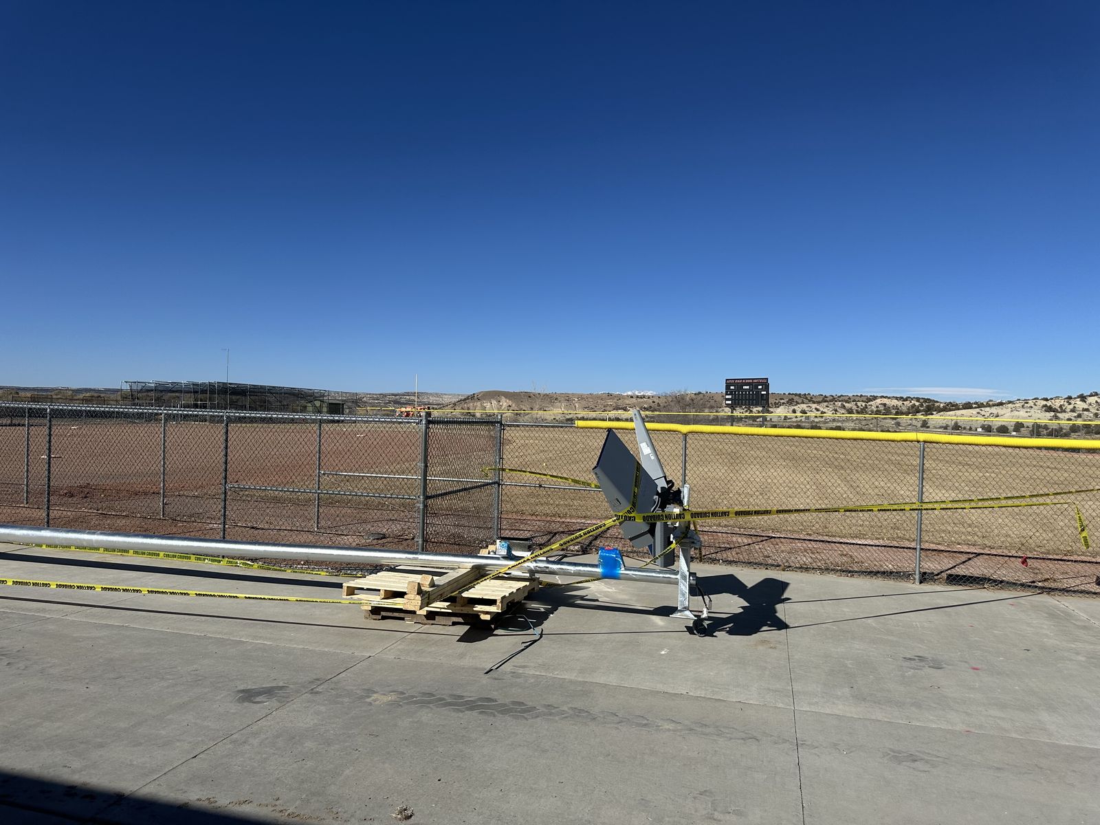 Aztec High School Softball — jobsite photo 1