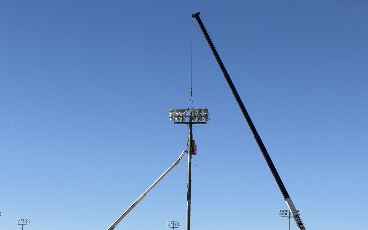 Mark Coronado Park lighting installation