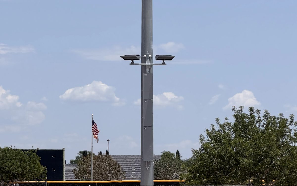 Casteel High School lighting installation